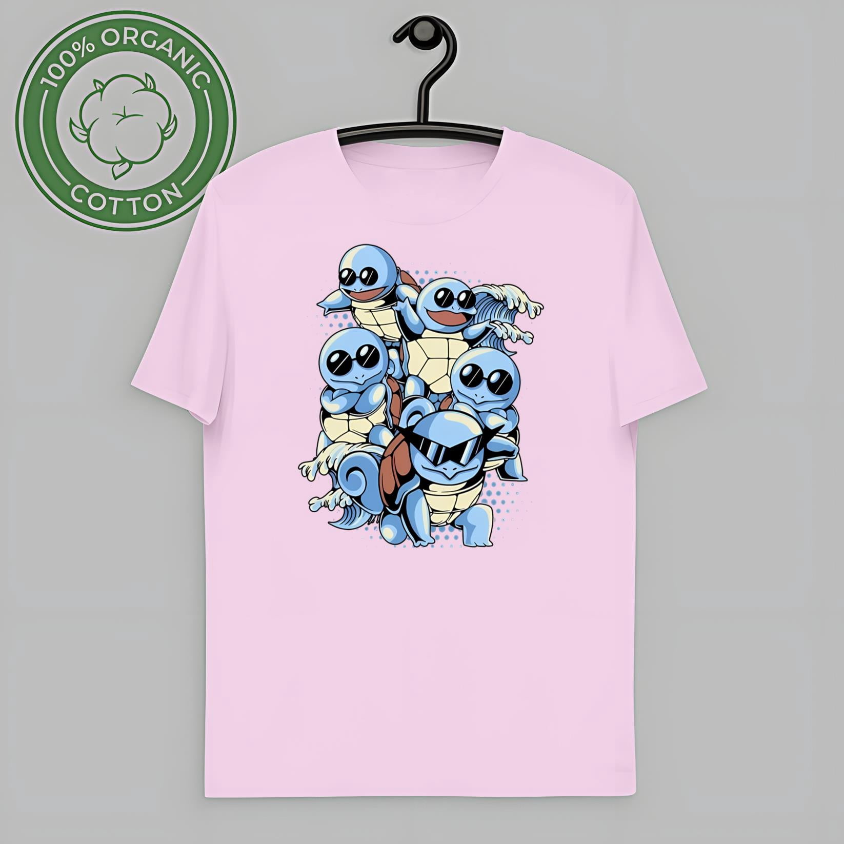 Aqua Rebels Shirt – Retro Water Type Anime Creature Tee New Instock ...