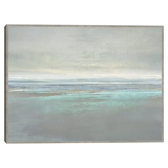 Aqua Reflection by Jake Messina Framed Canvas Art Print