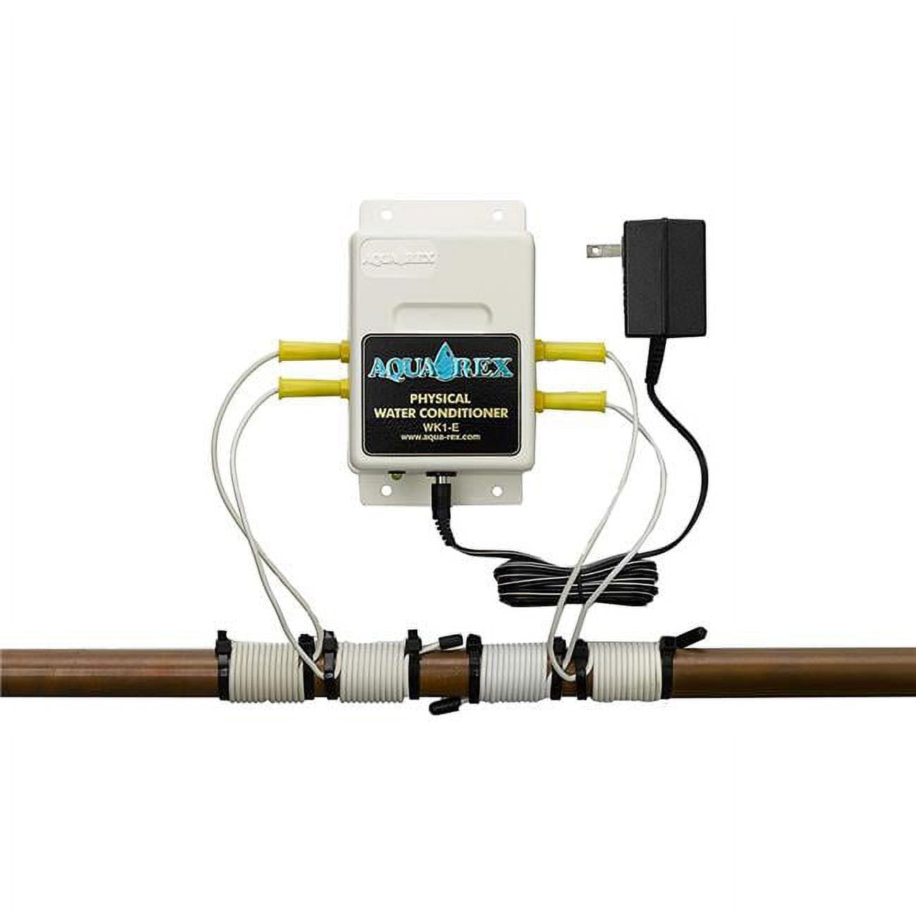 AquaRex WK1E Water Softener for Electric Water Heaters & Well Water