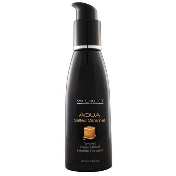 Aqua Salted Caramel H2O-Based Lube - 4 Oz.