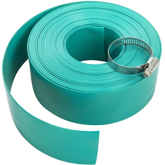 Aqua Select 2" x 100' Backwash Hose for Swimming Pools | Includes Hose Clamp