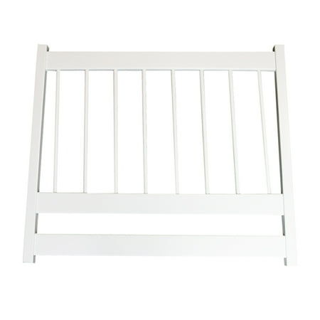 Aqua Select Above Ground Swimming Pool Resin Safety Fence Gate Only, White