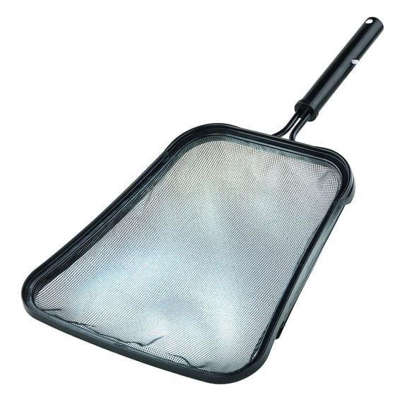 Aqua Select Aluminum Handle Leaf Skimmer With Extra Replacement Net