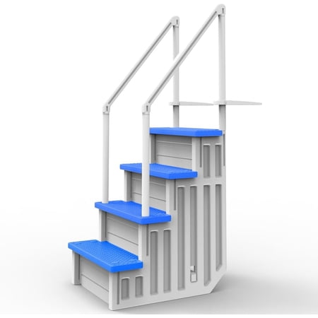 Aqua Select Everest Above Ground Pool Step, Blue