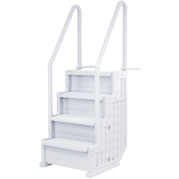 Aqua Select Everest Above Ground Pool Step, White