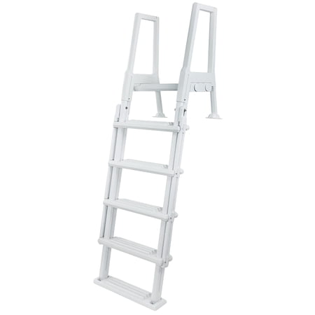 Aqua Select Everest Outside Flip Up Ladder for Swimming Pool