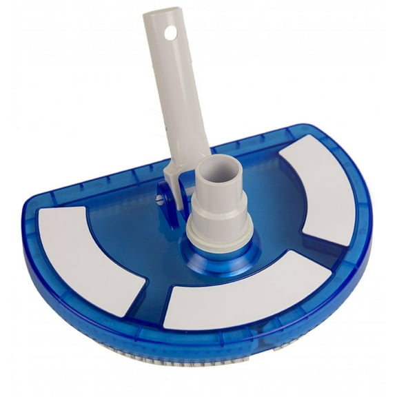 Aqua Select Half Moon Transparent Weighted Vacuum Head for Swimming Pool