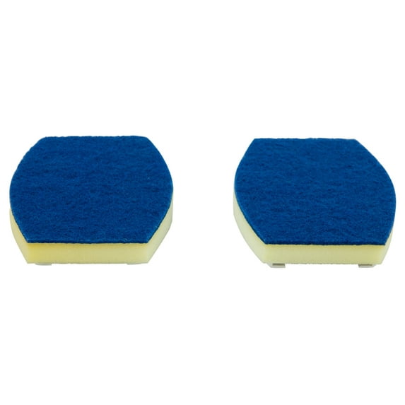 Aqua Select Scrub Brush Pad Replacement - Set of 2