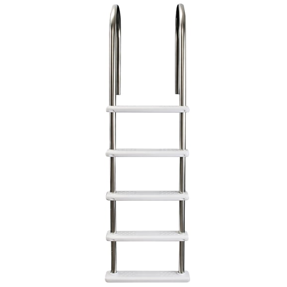 Aqua Select Stainless Steel in-Pool Ladder with Resin Steps