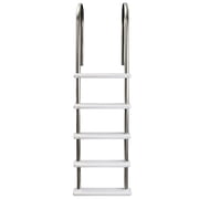 Aqua Select Stainless Steel in-Pool Ladder with Resin Steps