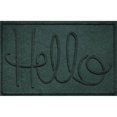 thumbnail image 1 of Aqua Shield 20647590023 2 x 3 ft. Simple Hello Doormat - Evergreen, 1 of 1