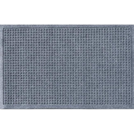 Aqua Shield 280580023 2 x 3 ft. Squares Doormat - Bluestone