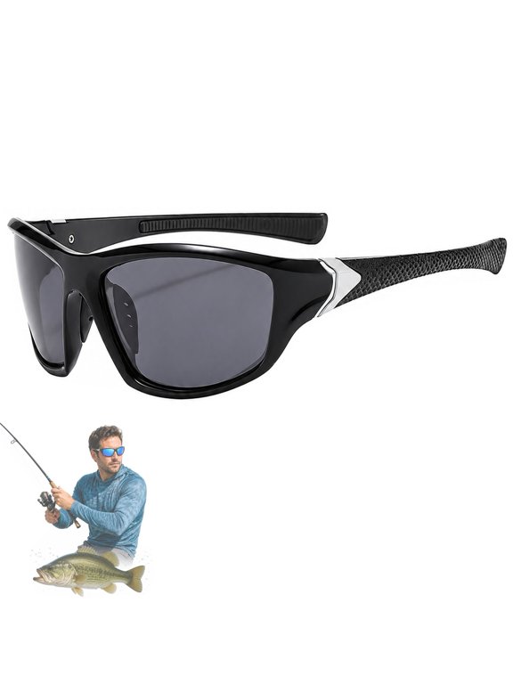 Aqua Sight Fishing Glasses, Softens Water Surface for Easy Observation, Comfortable to Wear and Waterproof, Comfortable to Wear with Standard Glasses, Suitable for Fishing
