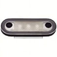thumbnail image 1 of Aqua Signal 3-LED Oval Lights with Stainless Steel Cover White 16420-07, 1 of 2