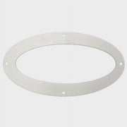Aqua Signal Boat Horn Gasket | 7 3/8 x 4 Inch White Flexible Rubber