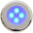 thumbnail image 1 of Aqua Signal Boat LED Courtesy Light 16405-7 | Bogota Series 16 Blue SS, 1 of 5
