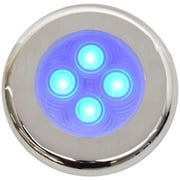 Aqua Signal Boat LED Courtesy Light 16405-7 | Bogota Series 16 Blue SS