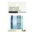 thumbnail image 1 of Aqua Silver Crafting Tape Set by Recollections - Metallic & Glitter Adhesive Washi Tape for Scrapbooking - Journaling - Cardmaking & DIY Crafts - 4 Rolls, 1 of 5