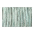 thumbnail image 1 of Aqua Slim Stripe Cotton Chindi Rug 4x6Ft, 1 of 3