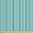 thumbnail image 1 of Ambesonne Aqua Fabric by the Yard Upholstery, Ocean Inspired Blue Lines, 2 Yards, Turquoise Pale Blue, 1 of 4