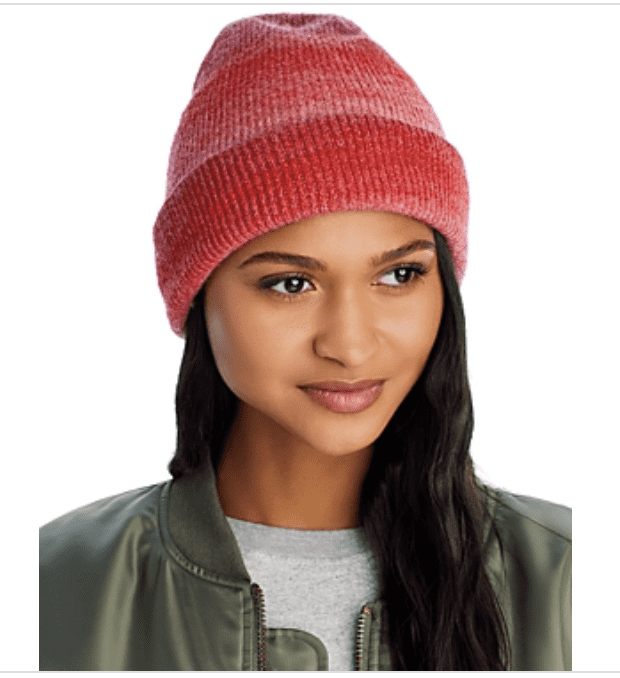 Color My Space I Beanie Merino red
