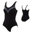 thumbnail image 1 of Aqua Sphere Women's Elegance Swimsuits (Black/Dark Gray, 38 B), 1 of 1