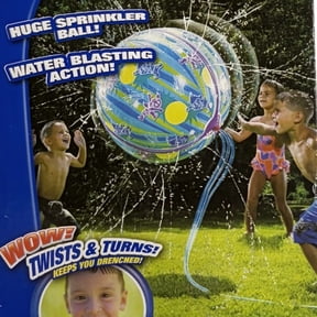 Aqua Splash Water Blasting Beach Ball Sprinkler