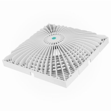 Aqua Star 12 in. sq. Retrofit Mo Flow Suction Cover