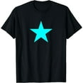 thumbnail image 1 of Aqua Star on Multiple Colors T-Shirt, 1 of 4