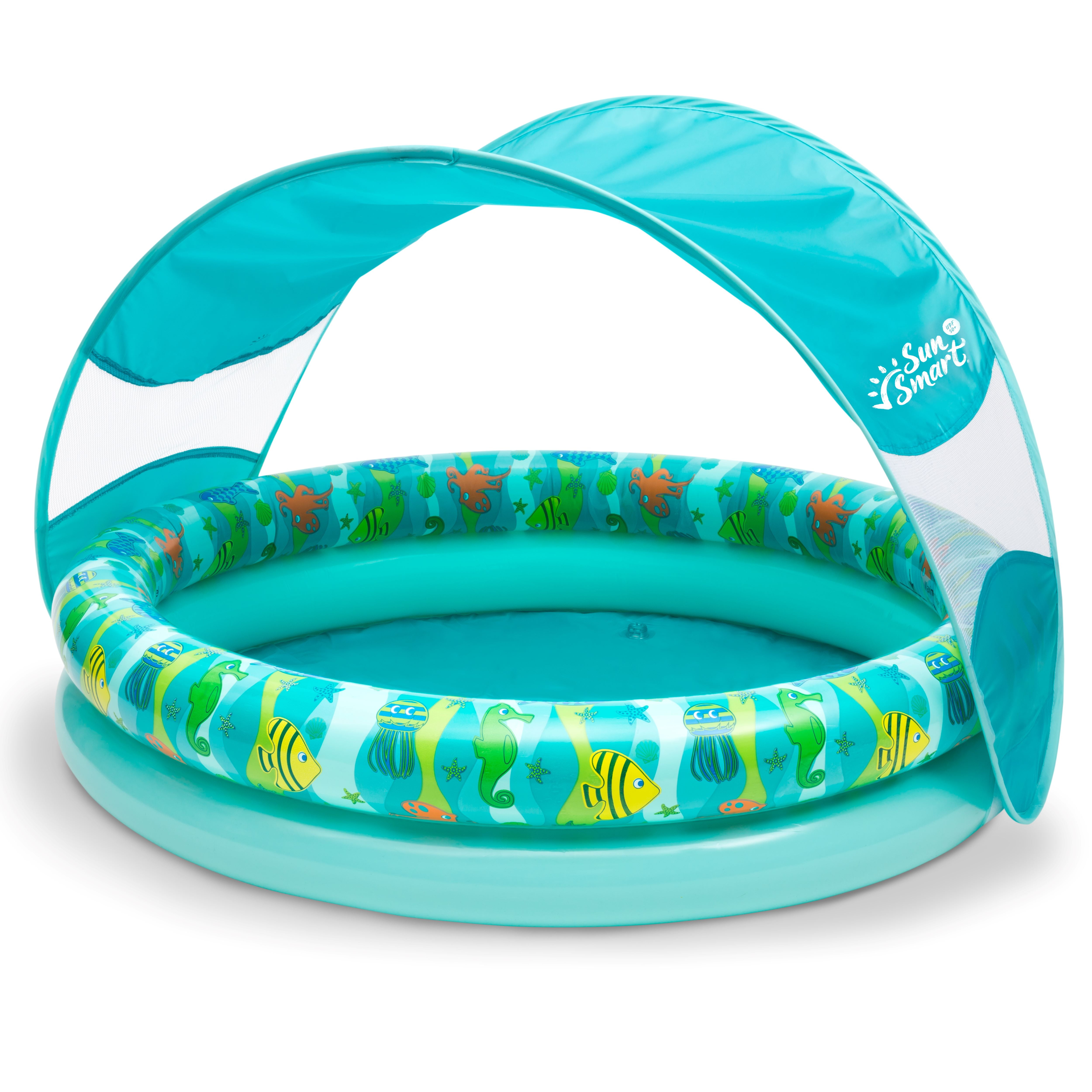 Aqua SunShade Canopy Pool ​with Carry Bag​ | Inflatable Kids Pool