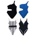 thumbnail image 1 of Aqua Women's Swim One Piece Bathing Suit Swimsuit Beach Swimwear Xs S M New, 1 of 3