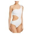 thumbnail image 1 of Aqua Swim Womens One-Shoulder Monokini One-Piece Swimsuit, 1 of 2