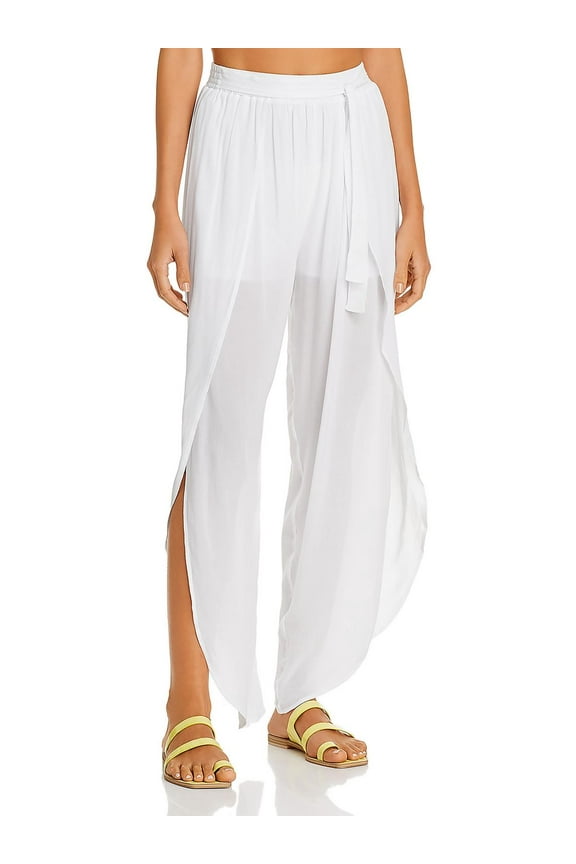 Swim Womens Slit Pant Cover-Up