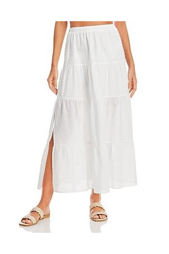 Swim Womens Swiss Dot Skirt Cover-Up