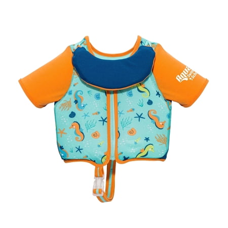 Swim School Deluxe Unisex Child Swim Trainer, Ages 2 to 4 Years, Multi-Color