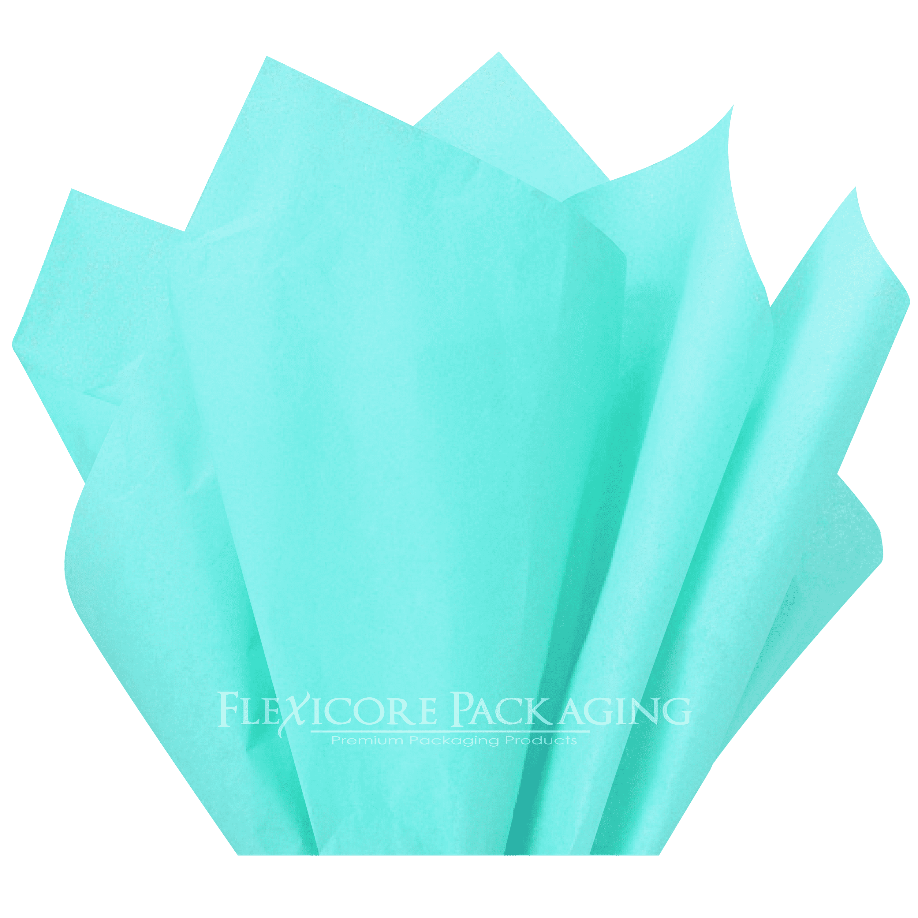 1 x Brand New Aqua Blue Tissue Paper 15 inch x 20 inch - 100 Sheets