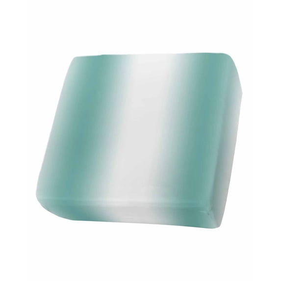 Aqua Teal White Ombre Couch Cushion Covers Stretch, Washable Sofa Seat Covers Individual Seat Cushion Sofa Slipcovers Modern Abstract Art Farmhouse Gradient Couch Cover Furniture Protector S-1PCS