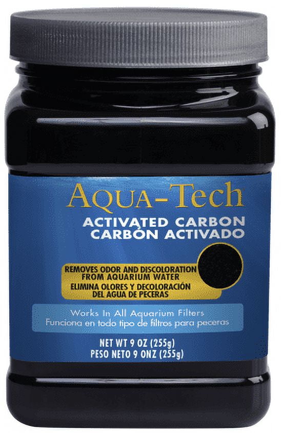 Aqua-Tech Activated Carbon Water Cleaner for Aquariums, 9 oz.