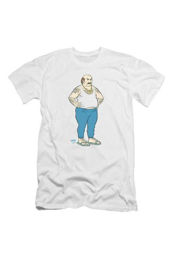 Aqua Teen Hunger Force - Carl - Premium Slim Fit Short Sleeve Shirt - Medium