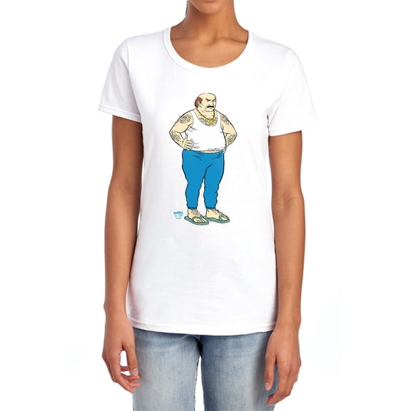 Aqua Teen Hunger Force Carl S/S Women'S T-Shirt White