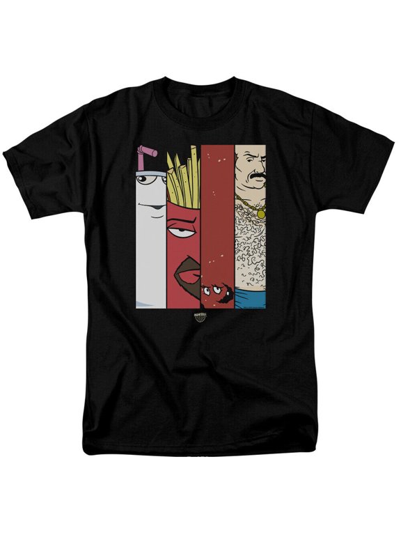 Aqua Teen Hunger Force Group Tiles 2 Adult T-Shirt