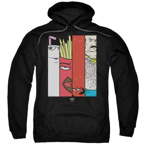 Aqua Teen Hunger Force - Group Tiles - Pull-Over Hoodie - X-Large
