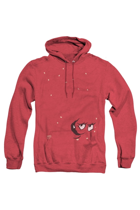 Aqua Teen Hunger Force Meatwad Adult Heather Hoodie Sweatshirt Red