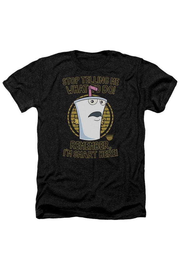 Aqua Teen Hunger Force - Stop - Heather Short Sleeve Shirt - XX-Large