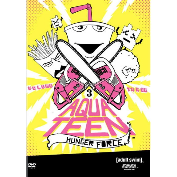 Pre-Owned Aqua Teen Hunger Force: Volume Three (Dvd) (Good)