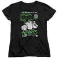 thumbnail image 1 of Aqua Teen Hunger Force Zombies S/S Women'S T-Shirt Black, 1 of 1