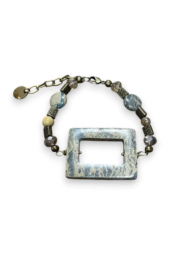 Green Aqua Terra Jasper Bracelet