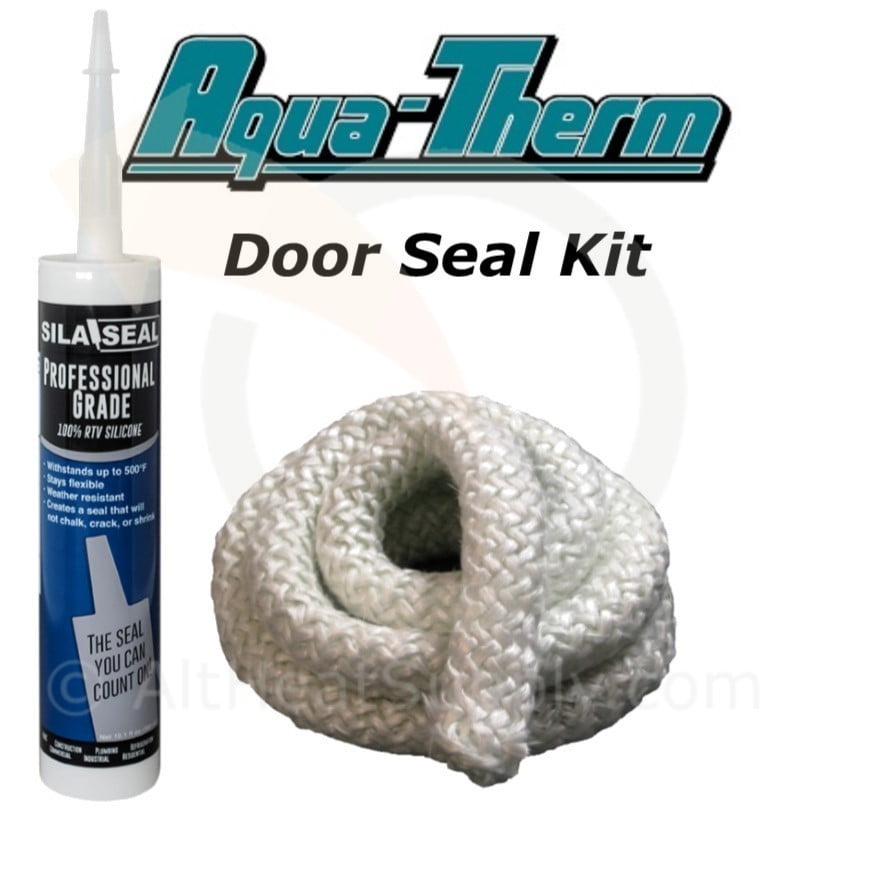 AquaTherm Outdoor Wood Boiler, Door Seal Kit, With (7') 1" Rope and