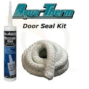 Aqua-Therm Outdoor Wood Boiler, Door Seal Kit, With 7 1" Rope and Silicone.