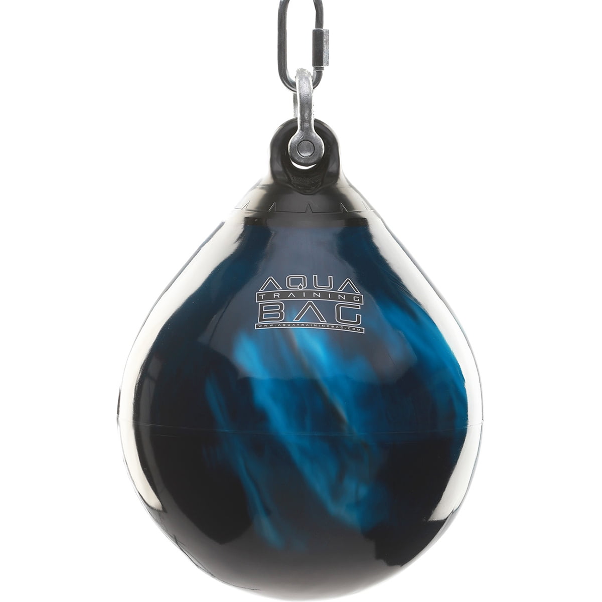 Aqua Training Bag 12" Head Hunter Hybrid Slip Ball/Punching Bag - Bad Boy Blue